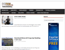 Tablet Screenshot of digtech.org